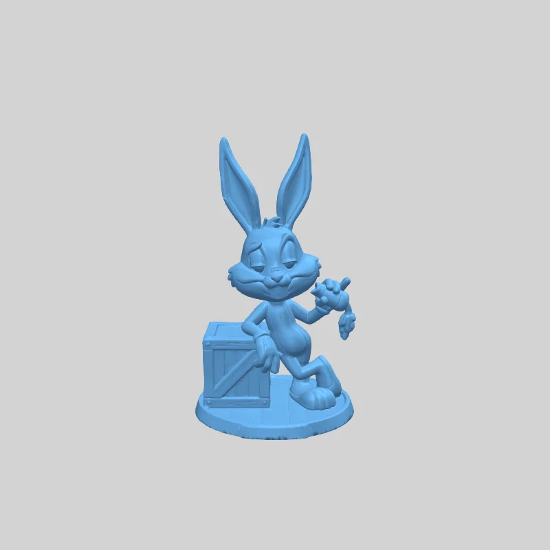 Фигурка классического мультяшного кролика