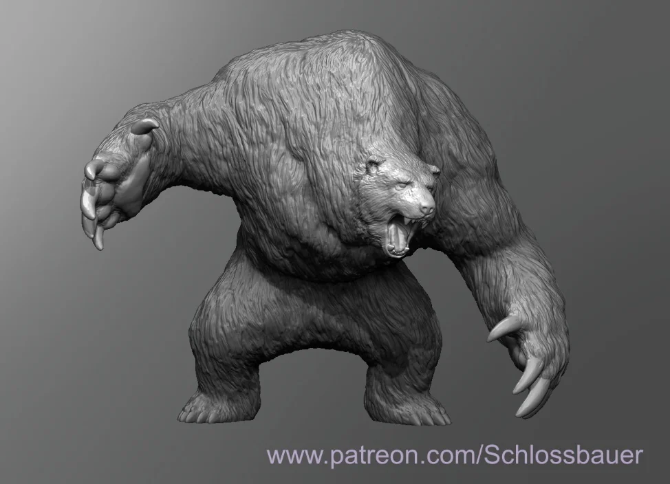 Модель: Вереполярный медведь