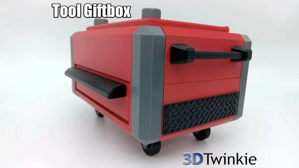 3D Модель: Подарочная коробка в виде инструментария