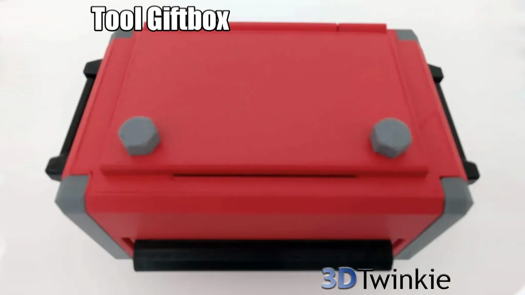 3D Модель: Подарочная коробка в виде инструментария