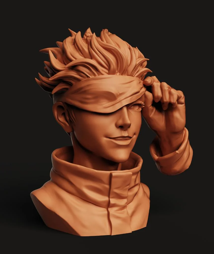 Сатору Годзё: 3D-модель для печати