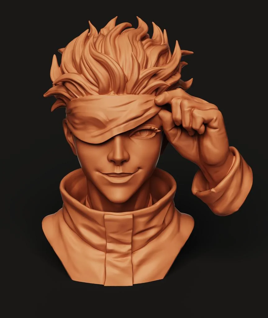 Сатору Годзё: 3D-модель для печати