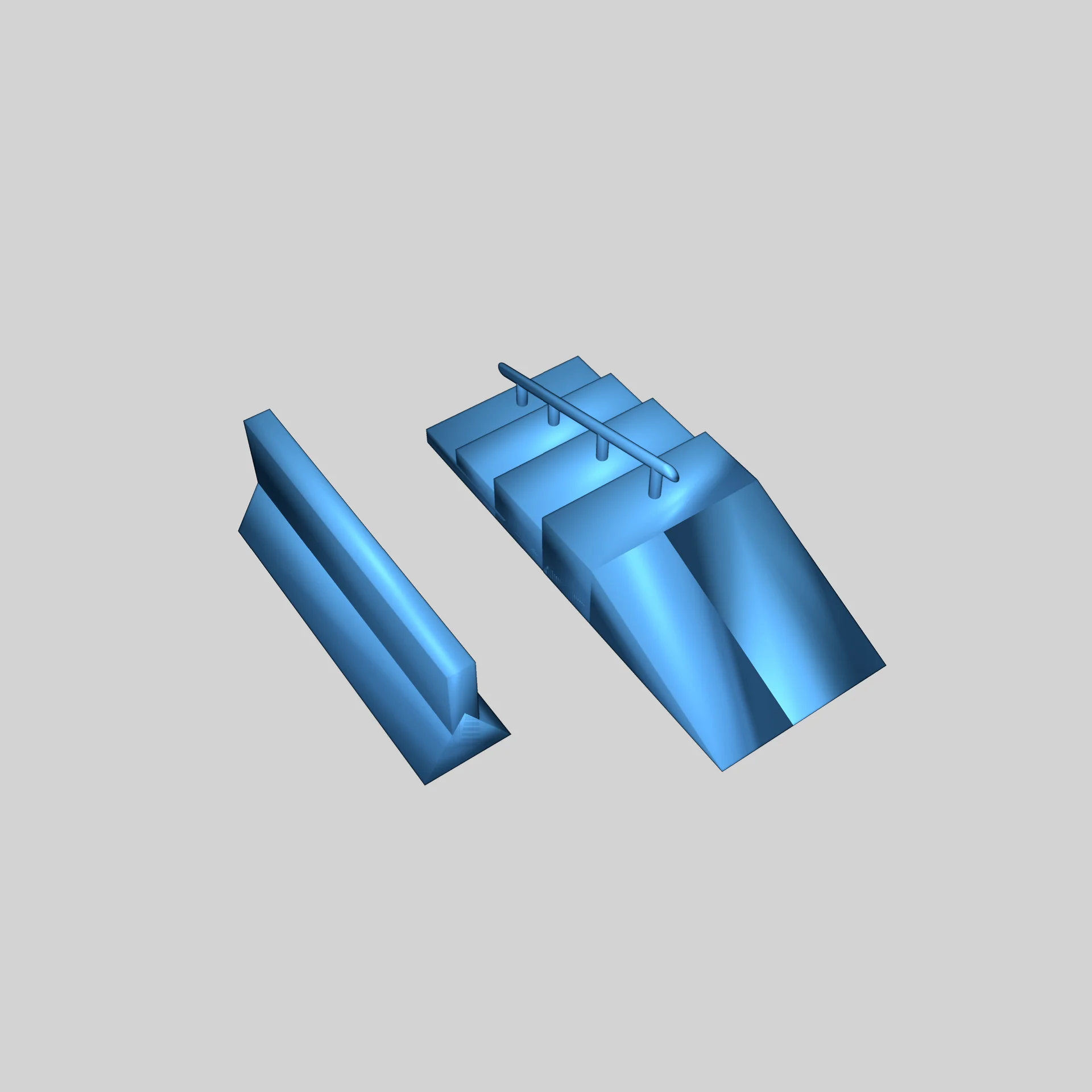 Скейт-парк 3D модель