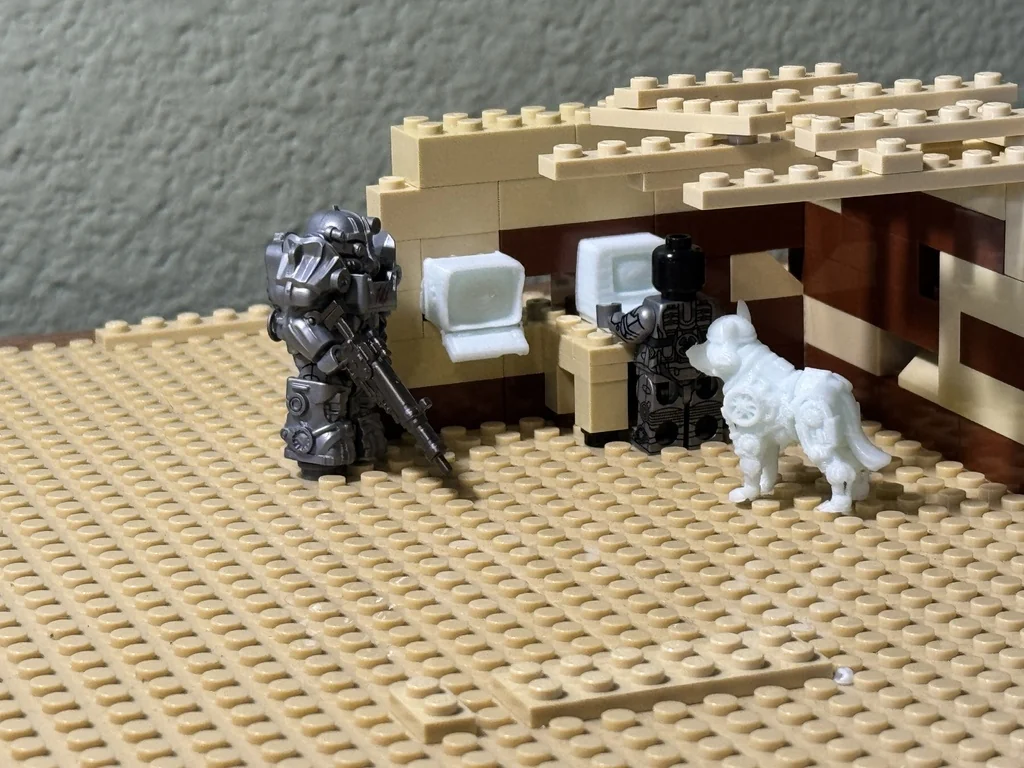 Рекс Киберсобака: Лего Модель Постапокалипсиса