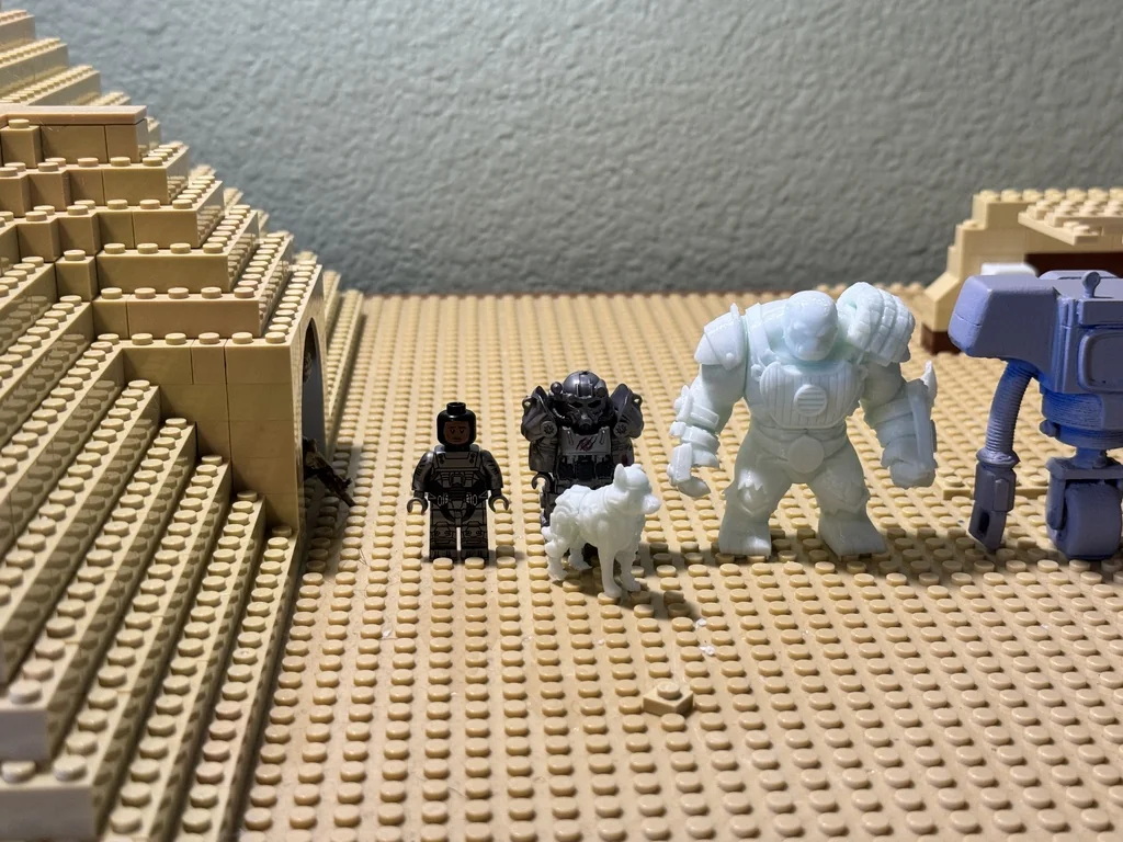 Рекс Киберсобака: Лего Модель Постапокалипсиса