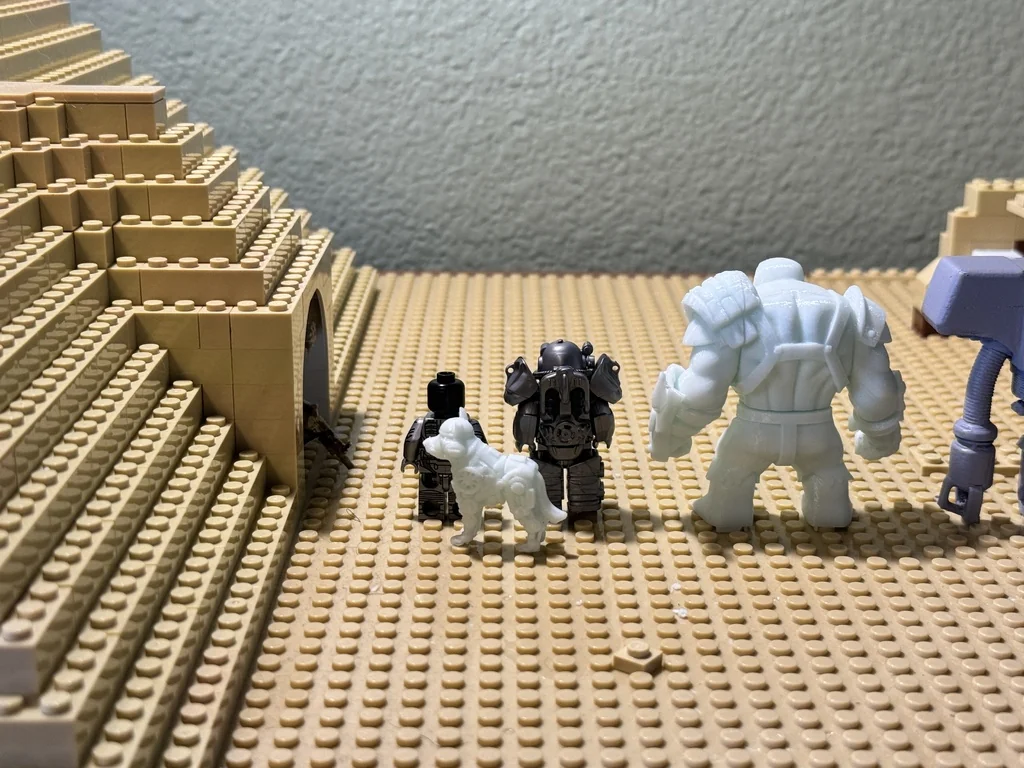 Рекс Киберсобака: Лего Модель Постапокалипсиса