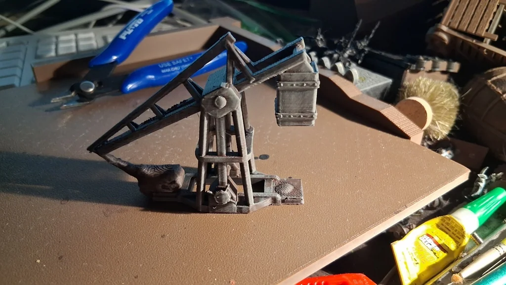 Battlecry Trebuchet 10мм Масштаб (WIP)