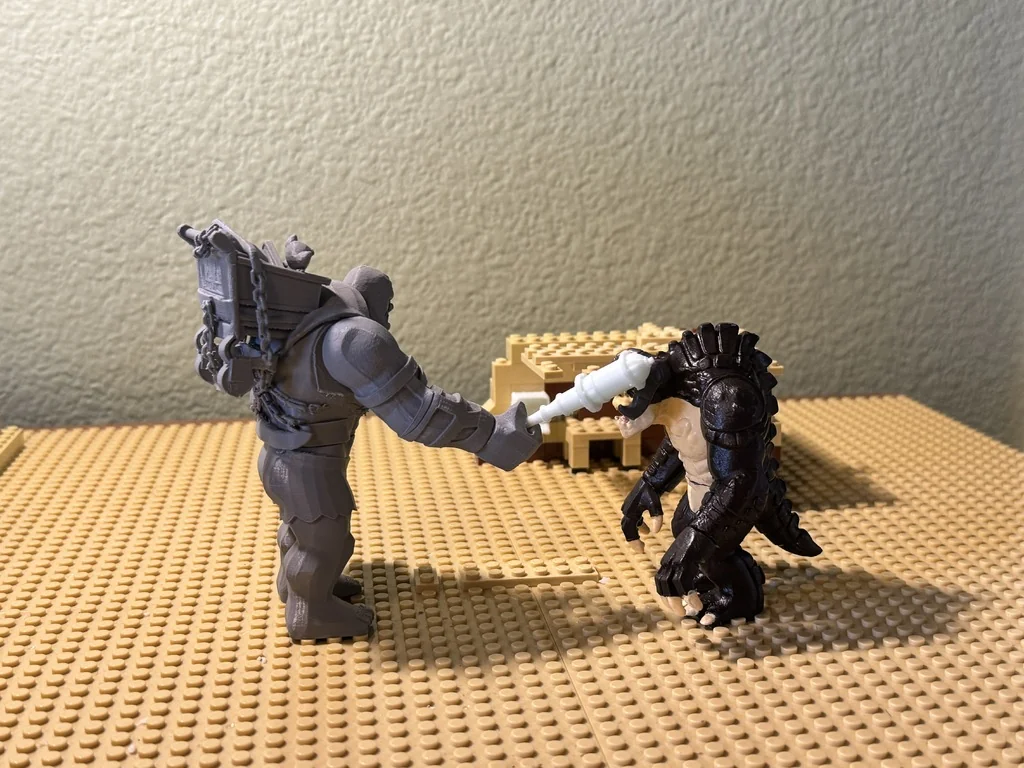 Фигура Лего Вдохновленная Fallout: Дэдклоу