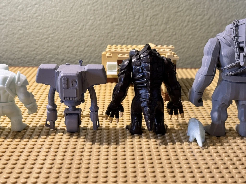 Фигура Лего Вдохновленная Fallout: Дэдклоу