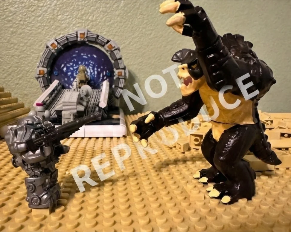 Фигура Лего Вдохновленная Fallout: Дэдклоу