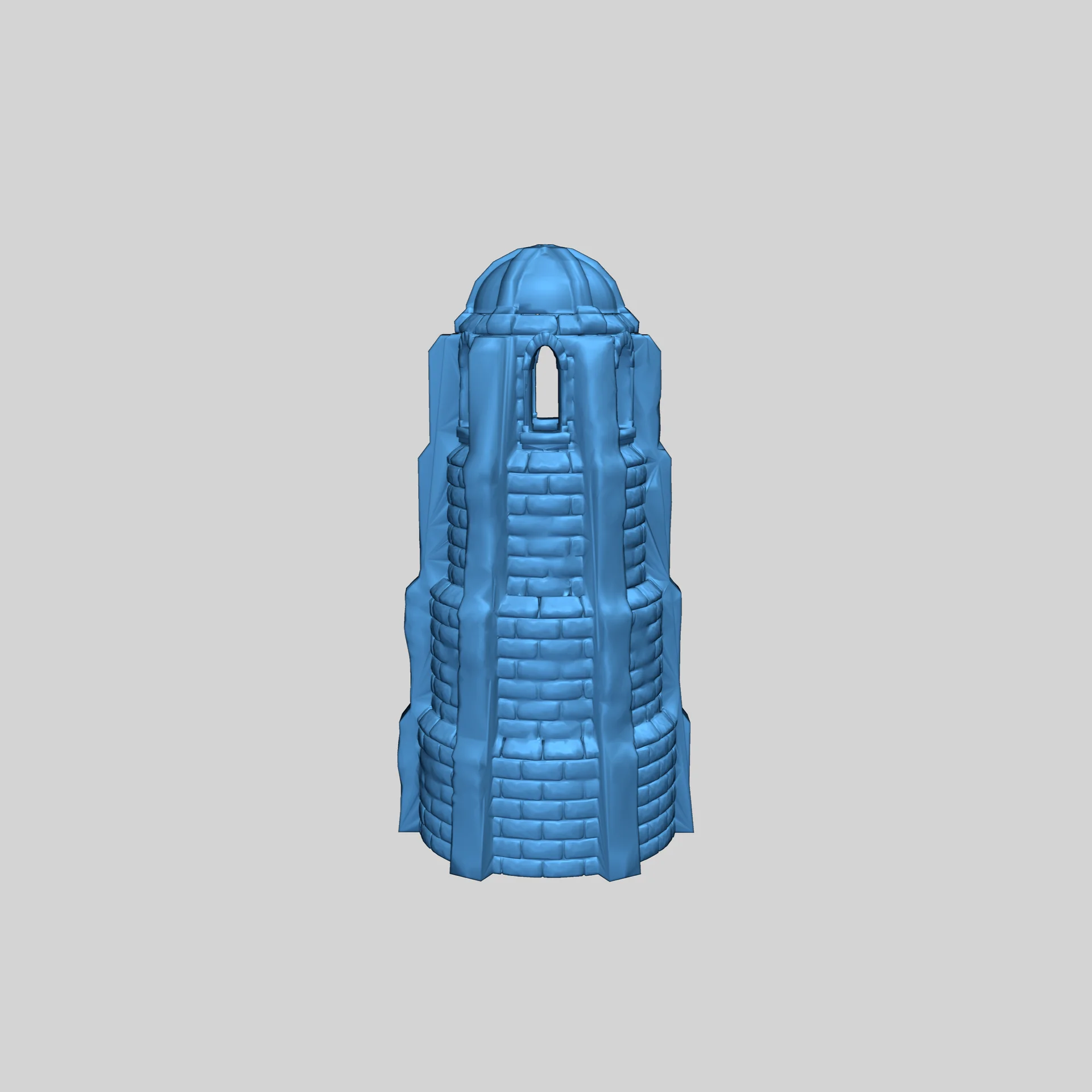 Здания Минас Тирита в масштабе 10 мм