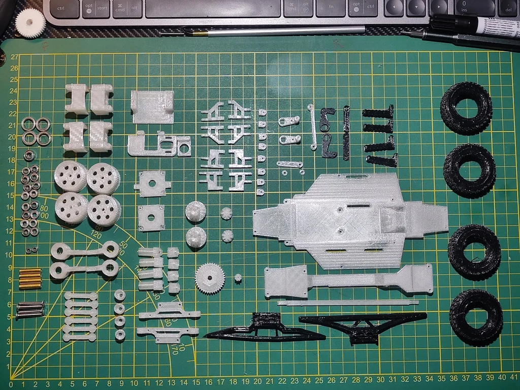 Mini-Z Short Course Truck / Mini SC24 - 3D Модель