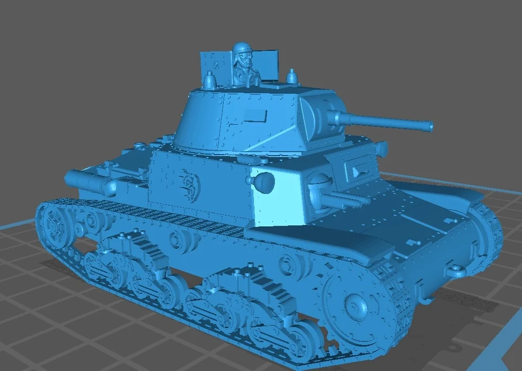 Итальянский танк M13-40 Армейской дивизии "Ариете"