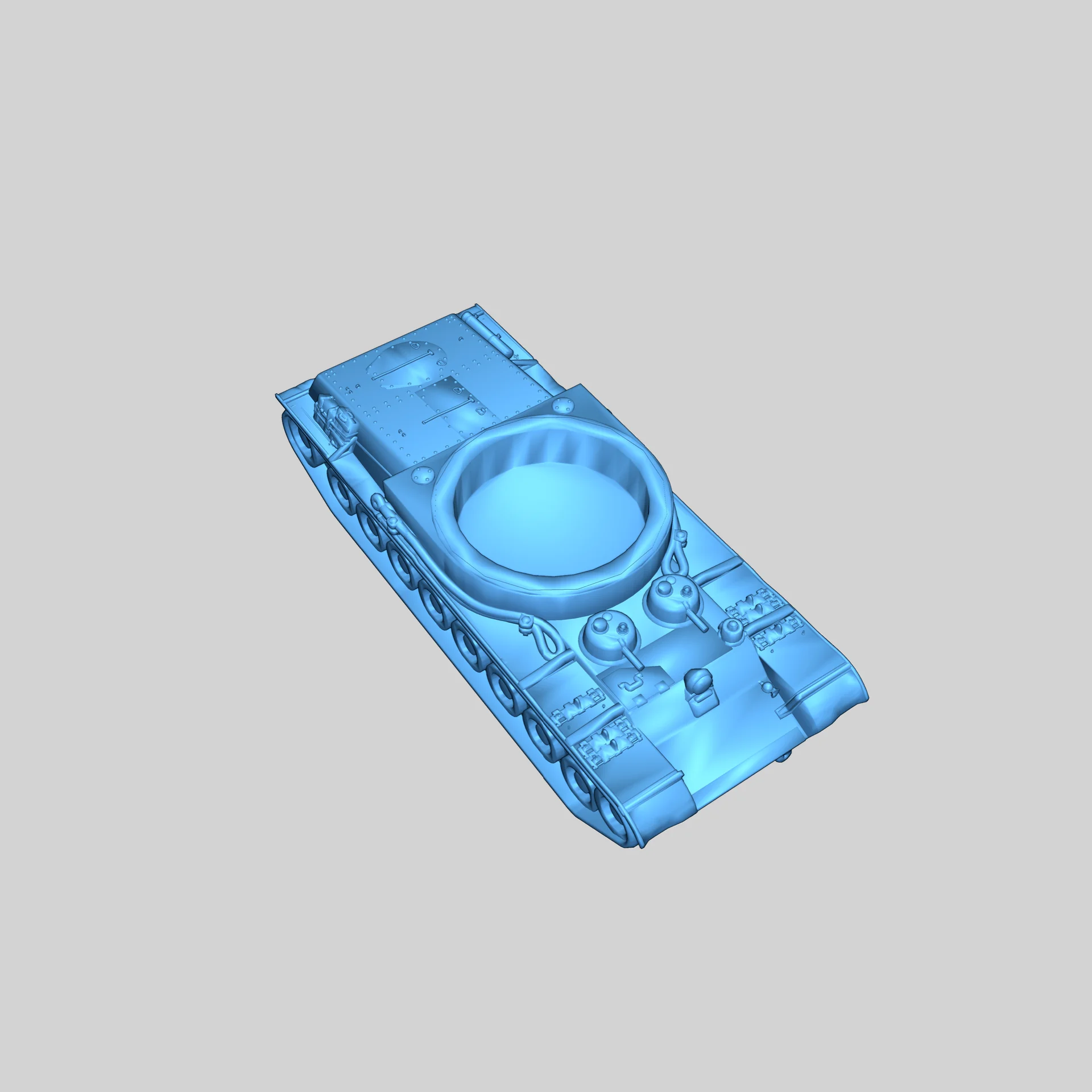 Т-103 (redone) 1:100 - Модель тяжёлого танка