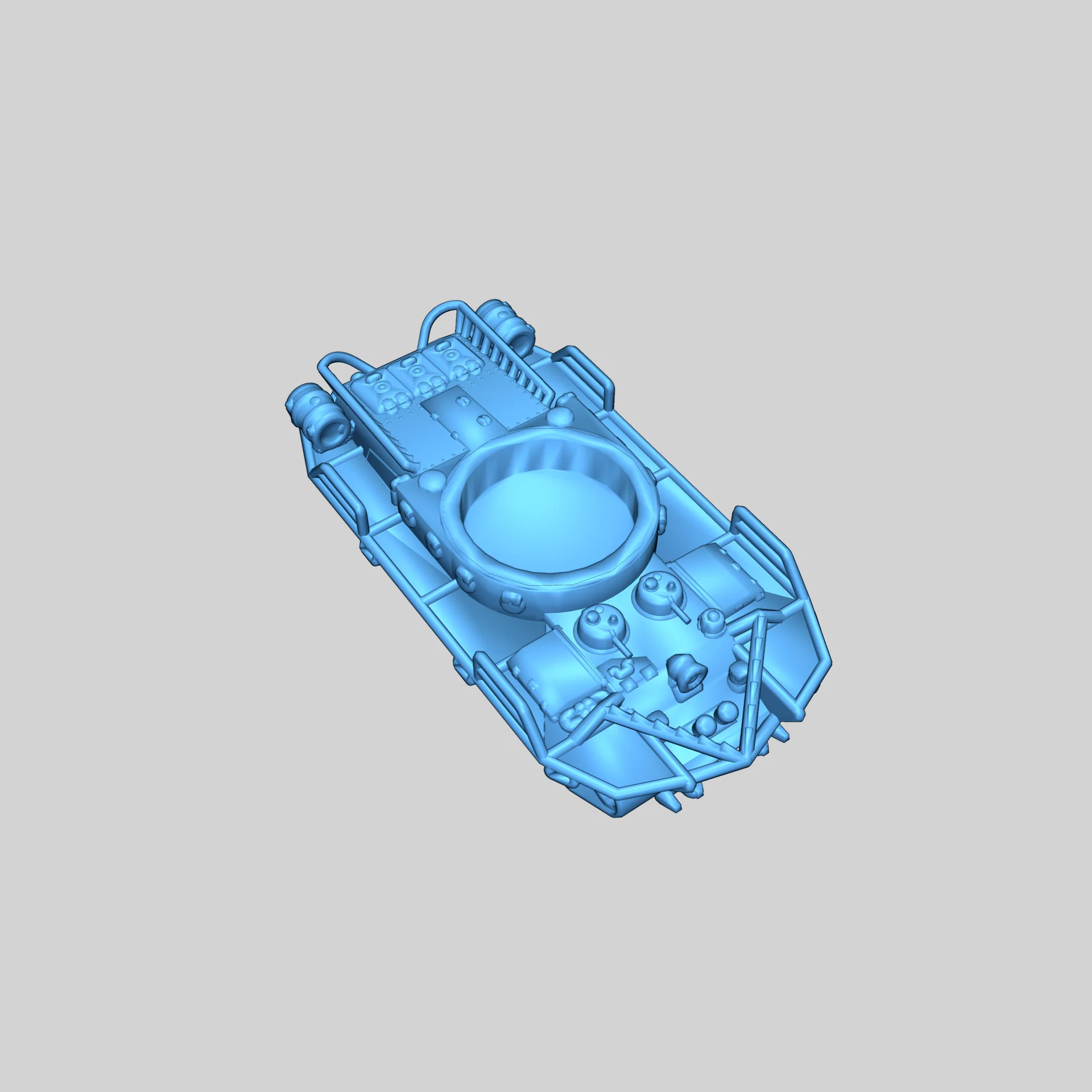 Т-103 (redone) 1:100 - Модель тяжёлого танка