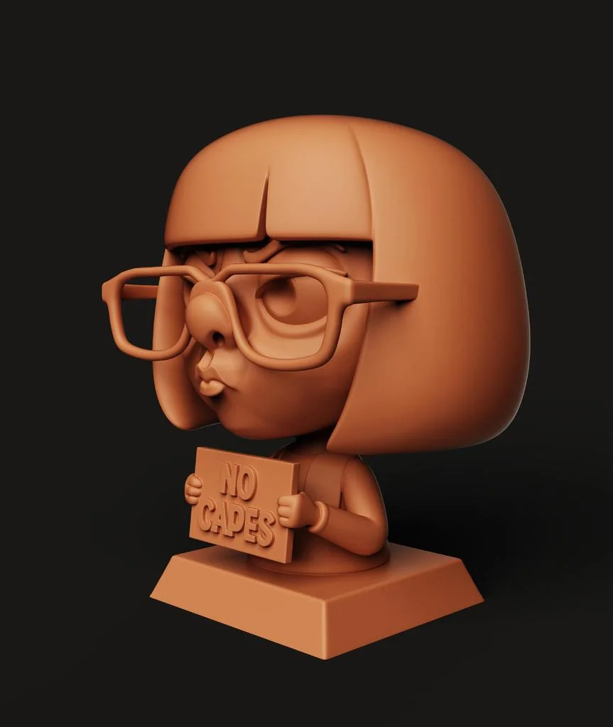 3D бюст Эдны Мод из Суперсемейки