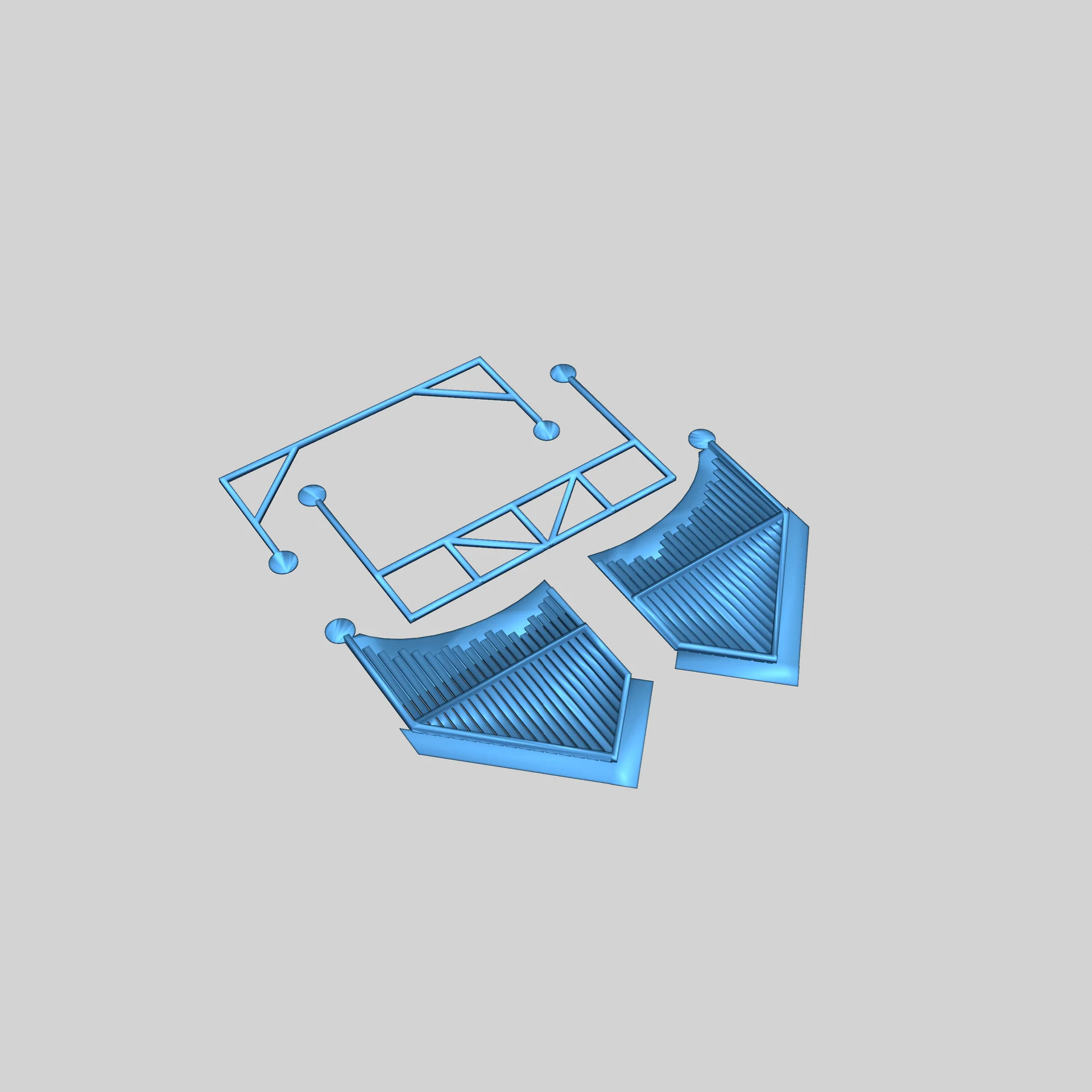 Модель Пилки 1:87 HO масштабе