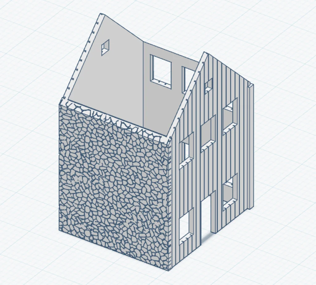 Модель Пилки 1:87 HO масштабе