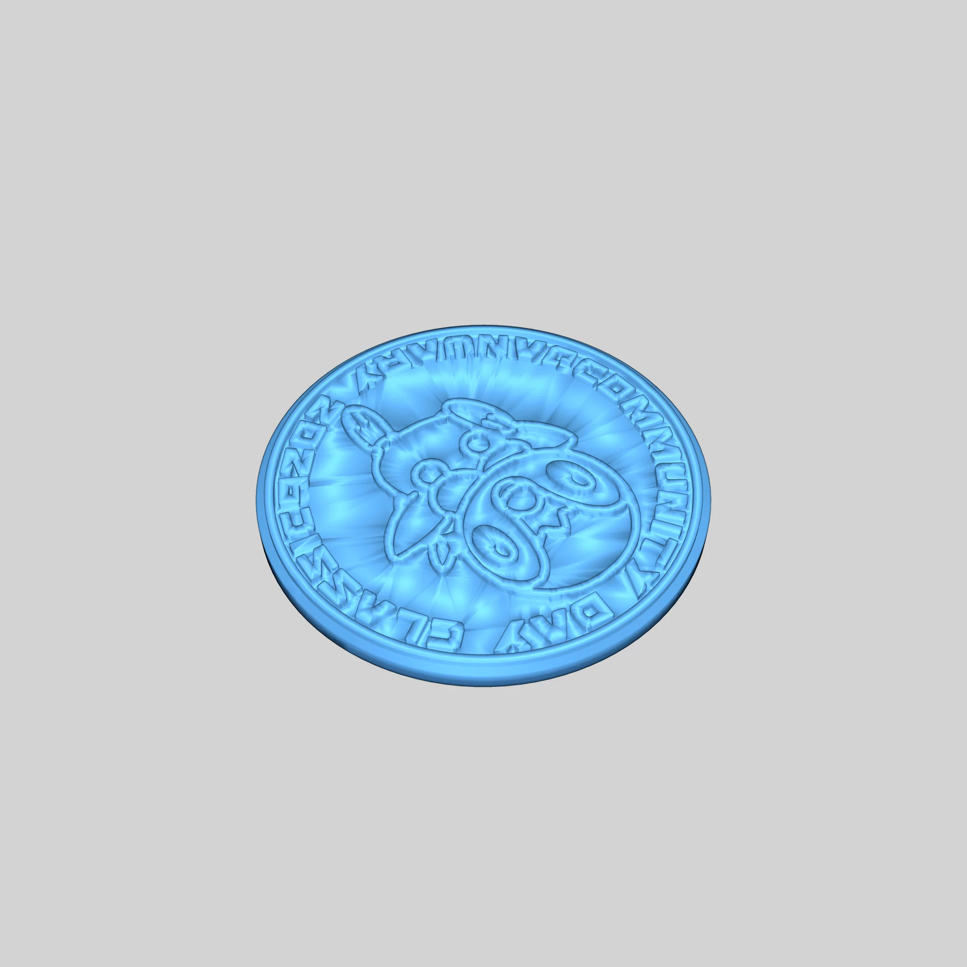 Монета Pokemon Go Community Day Classic #112 - Piplup