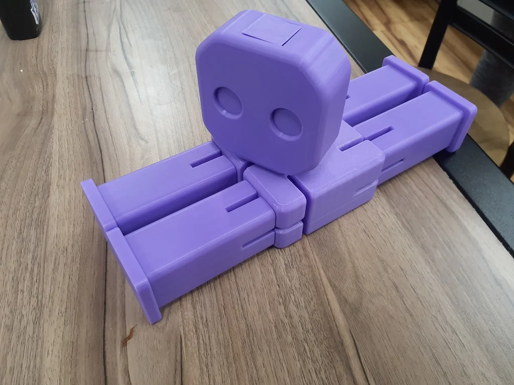 Позиционируемая фигурка с блокирующей головой