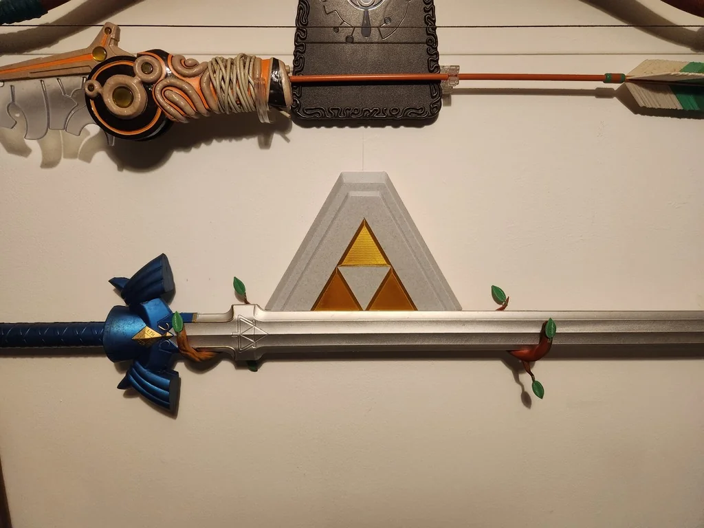 Настенный держатель для меча Мастера из Legend of Zelda