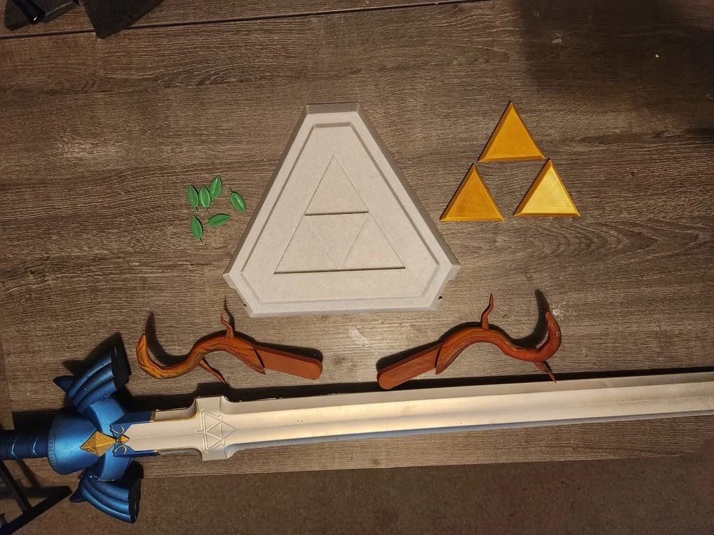 Настенный держатель для меча Мастера из Legend of Zelda