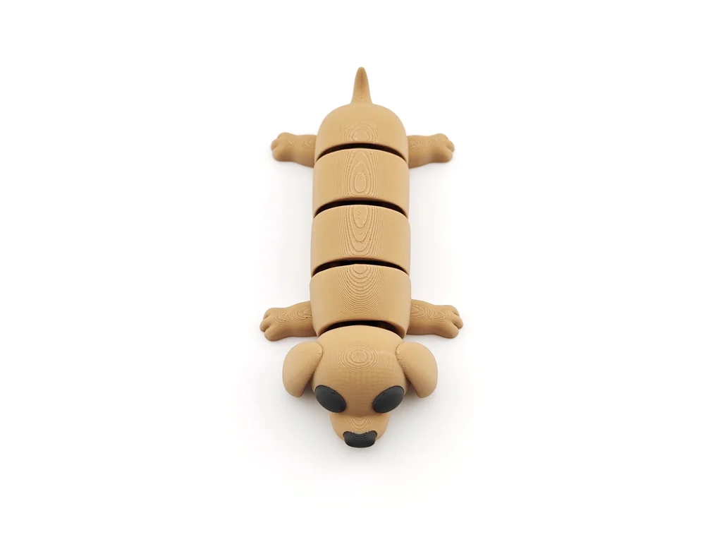 Модель таксы - Артикулированная игрушка