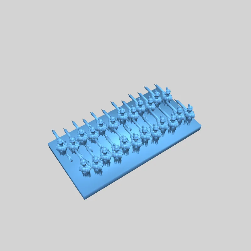 Французский гренадер Наполеоновских войн (3MM/6MM)