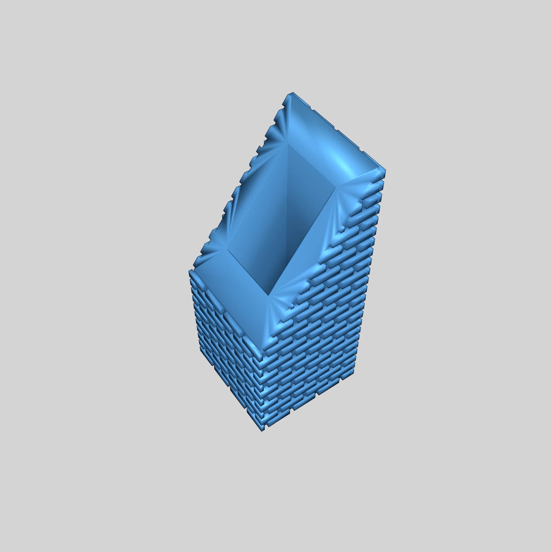 Модель жилого здания 1658 года