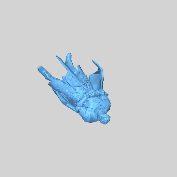 Миниатюра Рыцаря-Паладина для настольных RPG