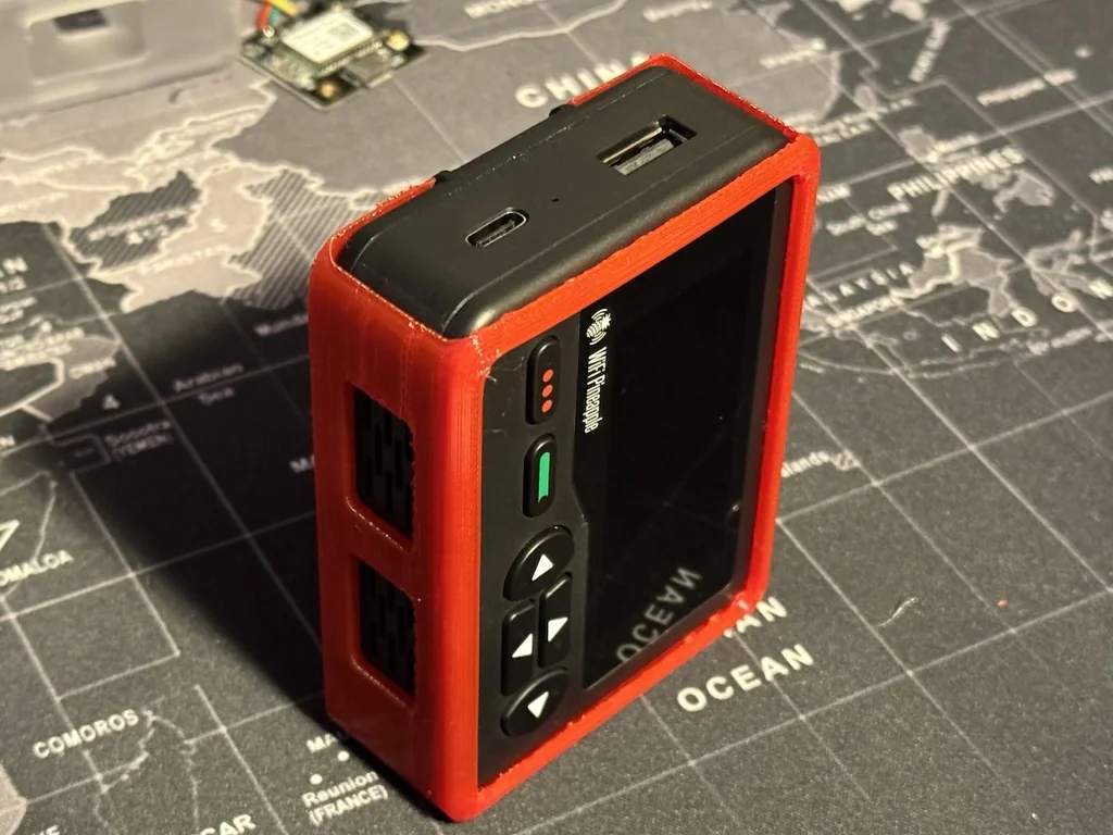 TPU бампер для Hak5 Pineapple Pager