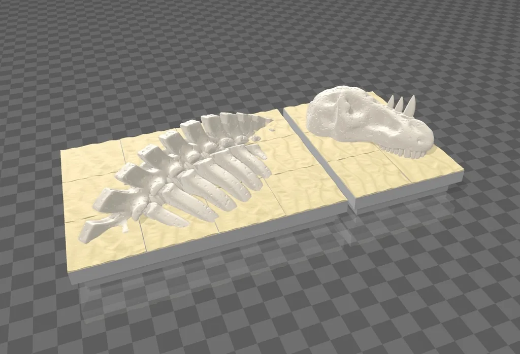 Основные драконьи кости 01 (Совместимость с Dungeon Blocks)