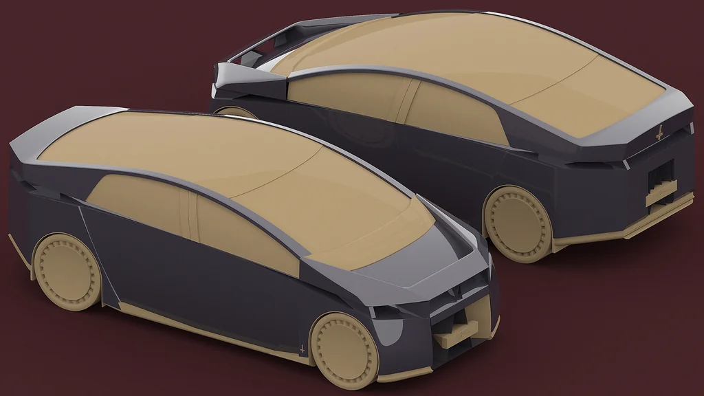 Модель KILO и T в масштабе 1/43