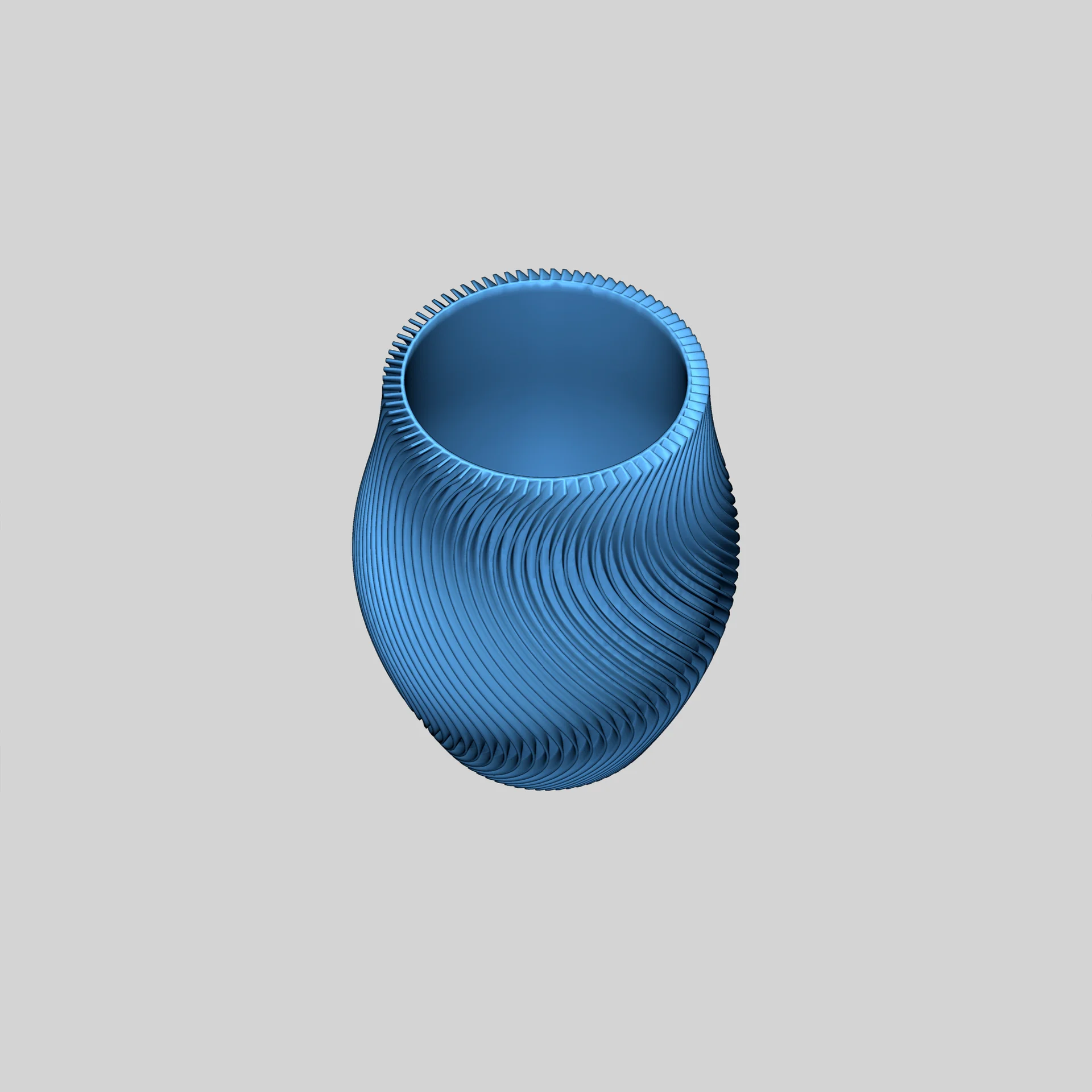 Спиральная ваза