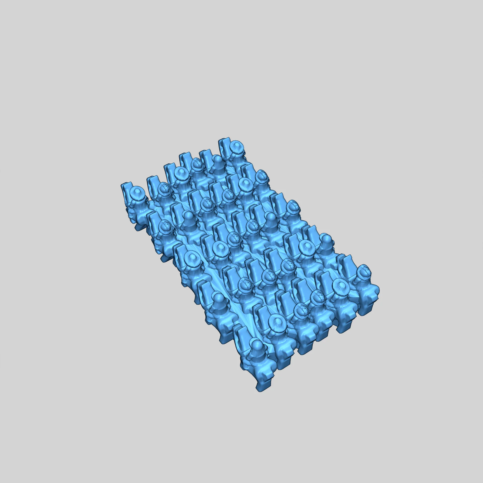 Модели миниатюр периода Тридцатилетней войны 2.98 мм