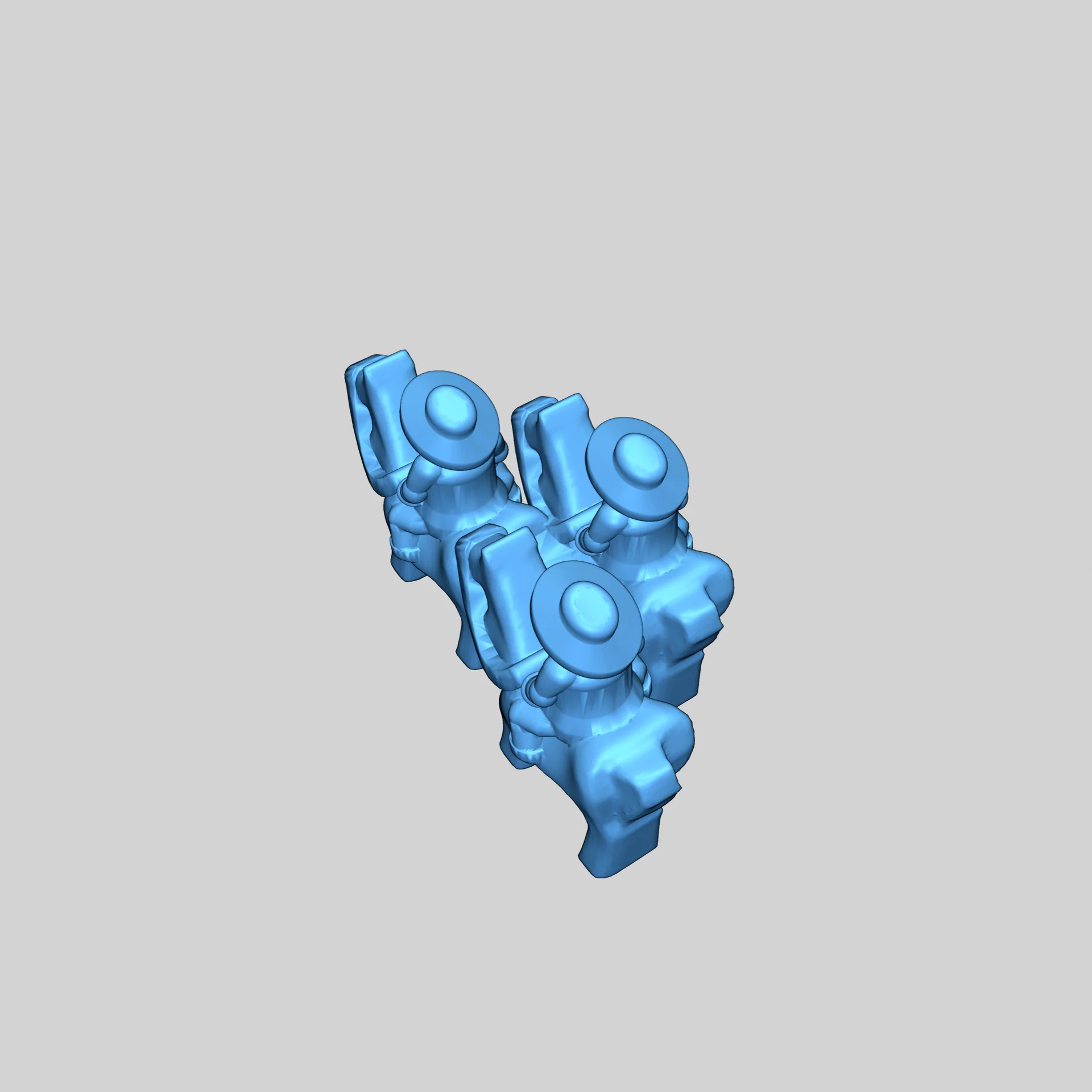 Модели миниатюр периода Тридцатилетней войны 2.98 мм