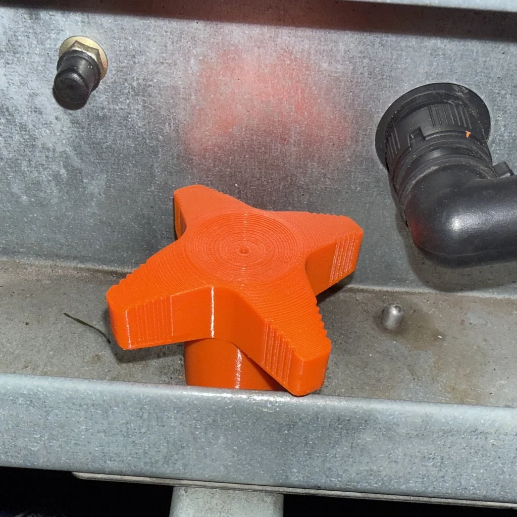 Параметрическая ручка-звезда M8 M10 M12