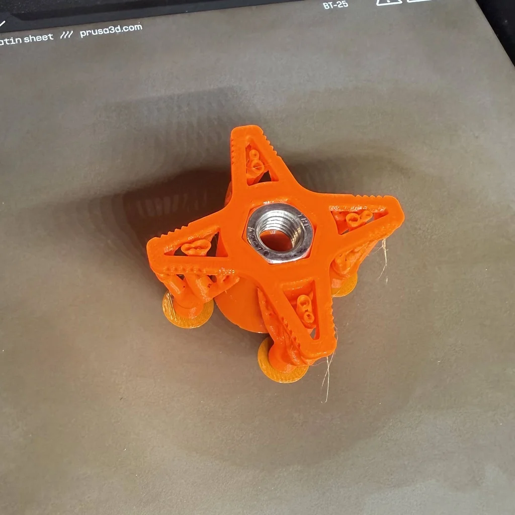 Параметрическая ручка-звезда M8 M10 M12