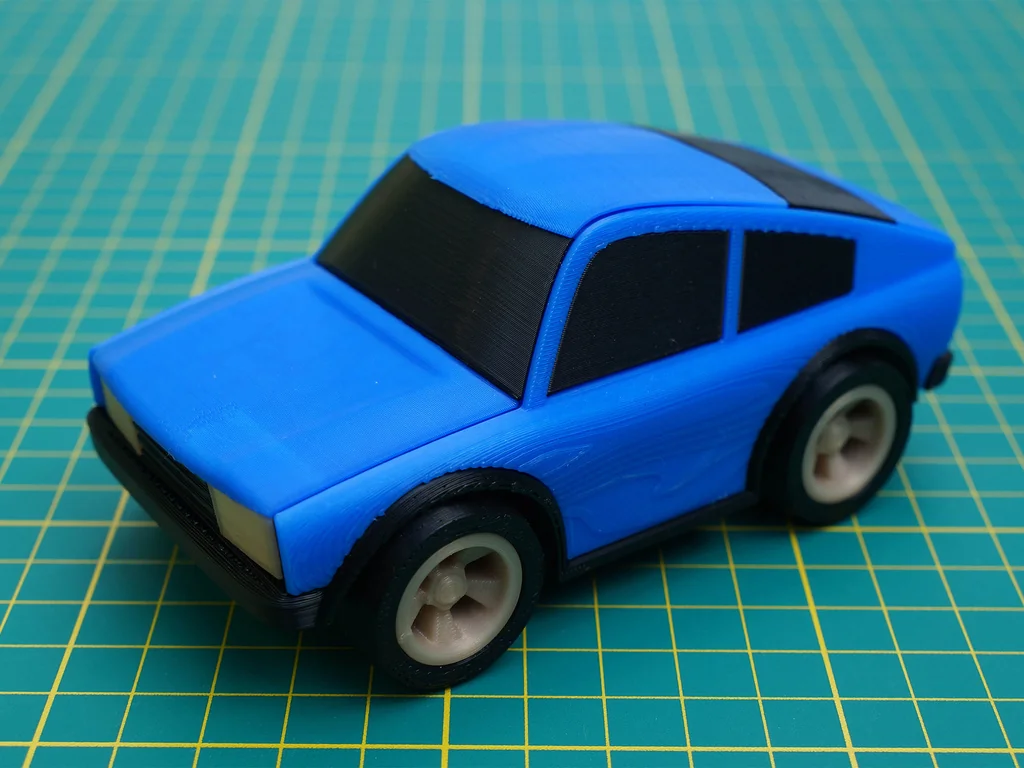 70-х годов Спортивный автомобиль Kammback - многокомпонентная модель