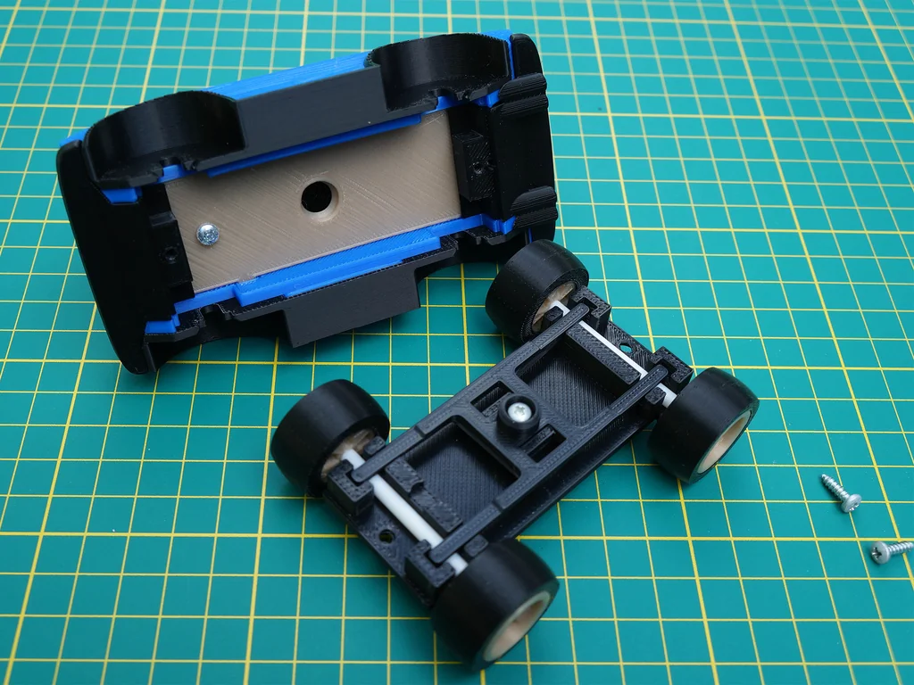 70-х годов Спортивный автомобиль Kammback - многокомпонентная модель