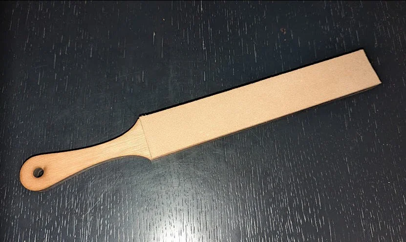 Кожаный ремень для точилки ножей