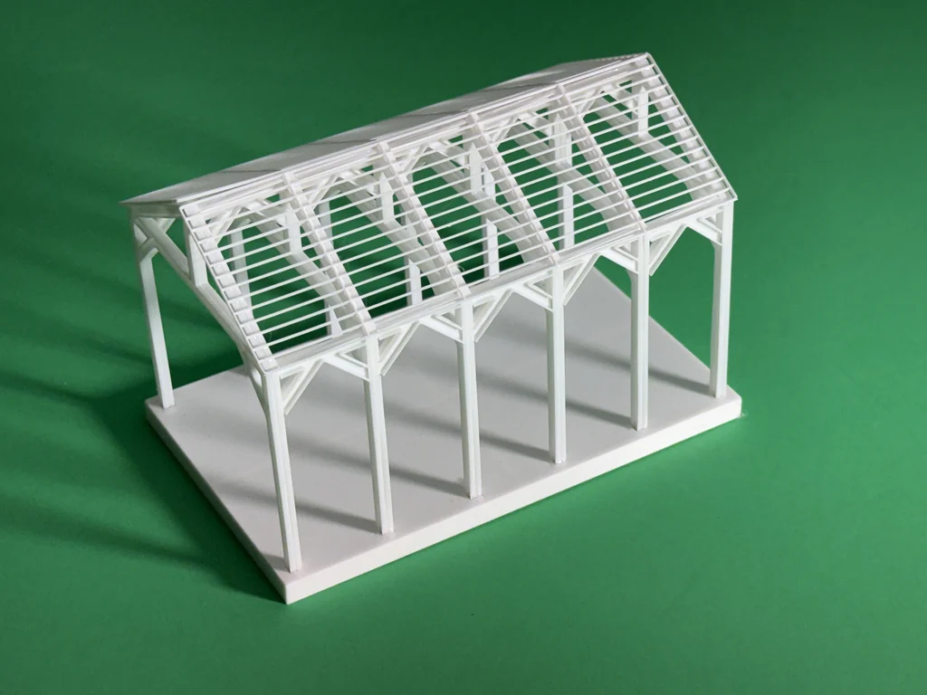 Здание под строительством 1:87 масштаб HO