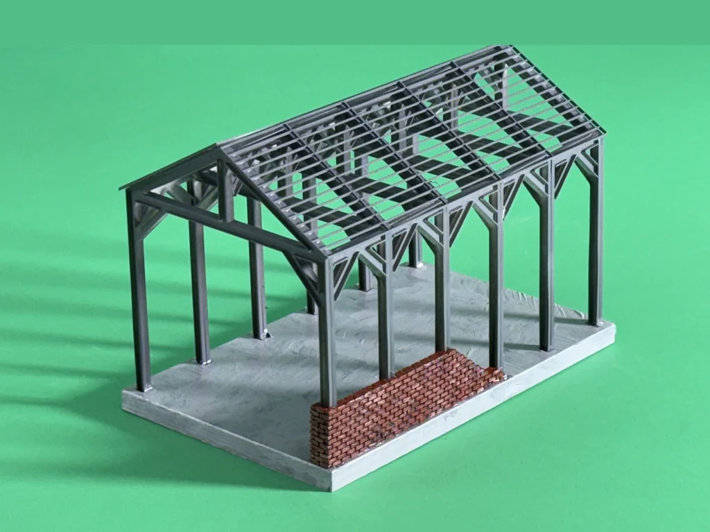 Здание под строительством 1:87 масштаб HO