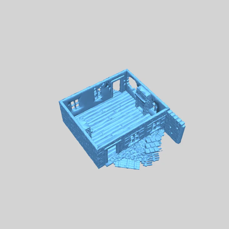 Французские руины фермы 15мм