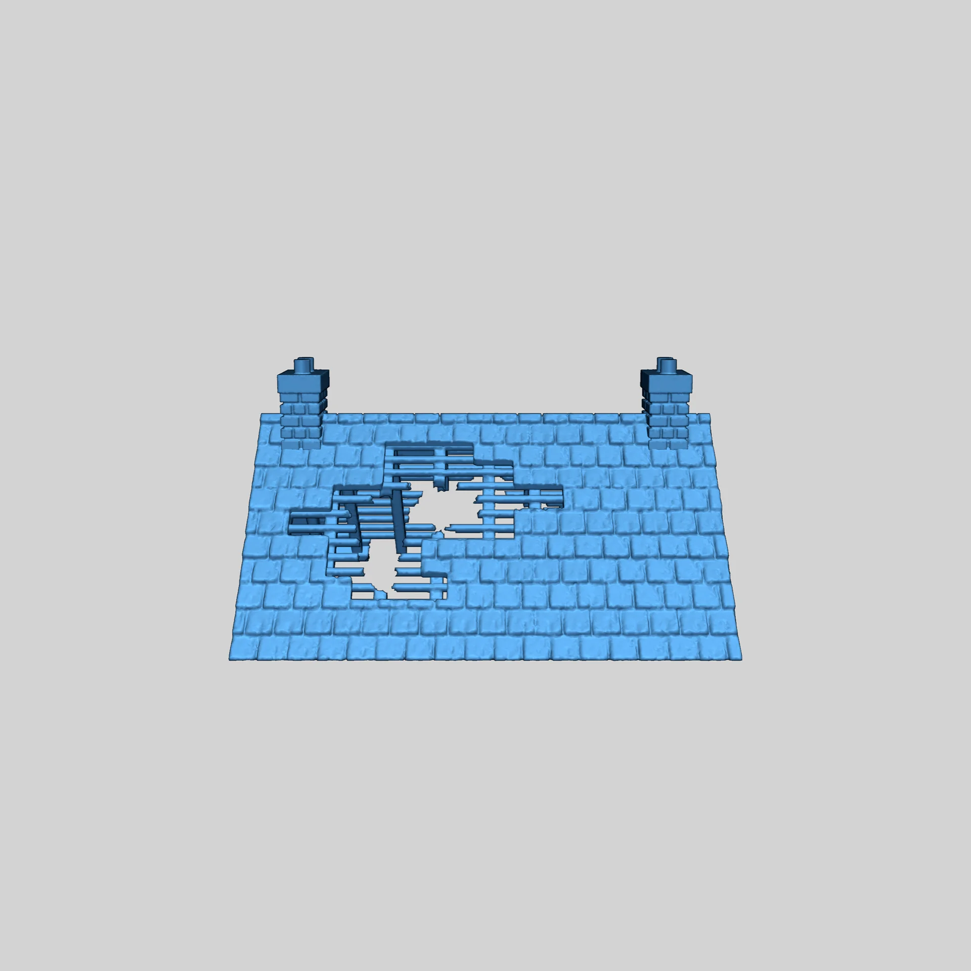 Французские руины фермы 15мм