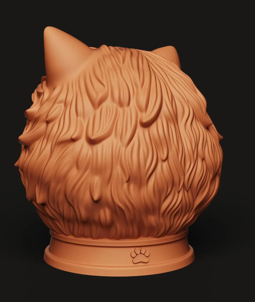 Статуэтка Angry Cat - Органайзер для рабочего стола