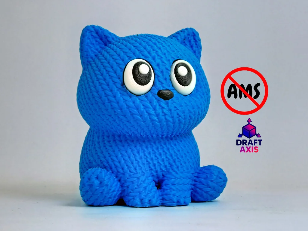 Милая Вязаная Кошка - Без AMS и Поддержек