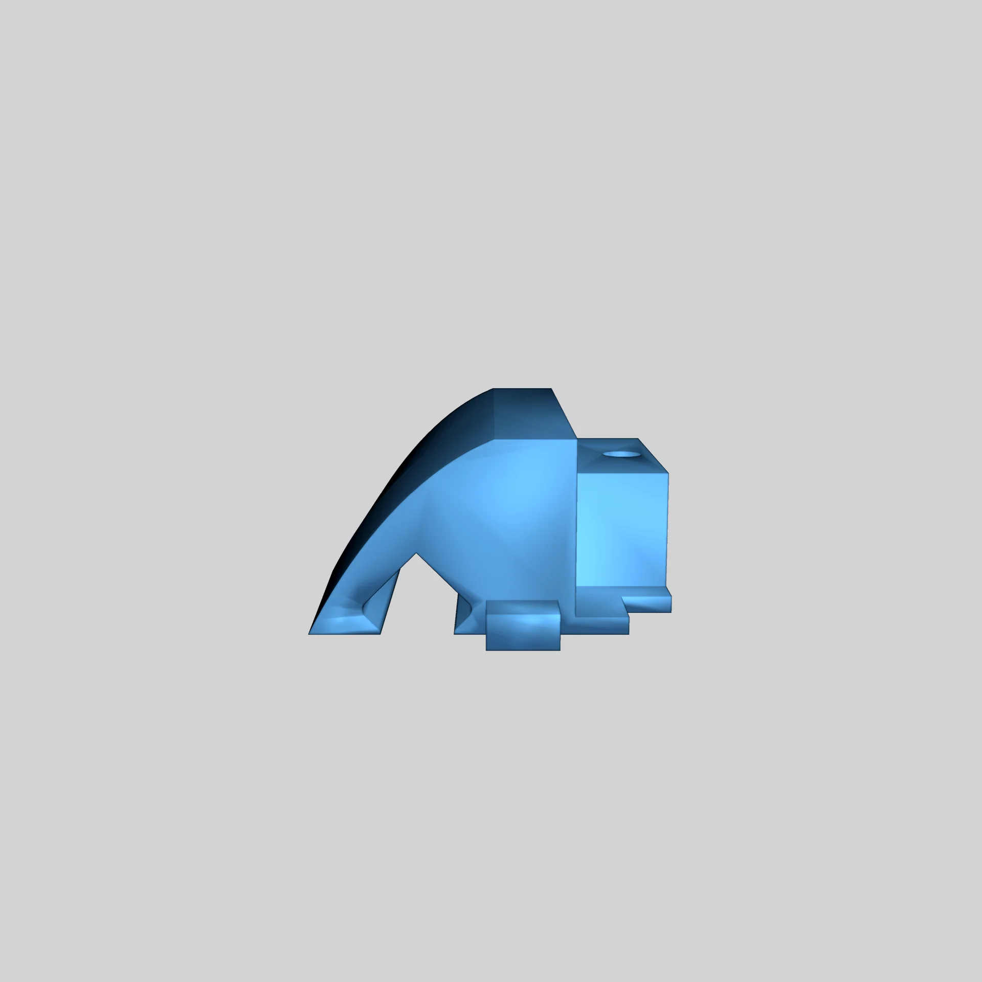 Модель раллийного автомобиля Дакар с моторами-степперами