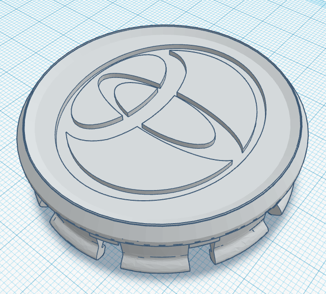 Центральная заглушка колеса Toyota 57 мм