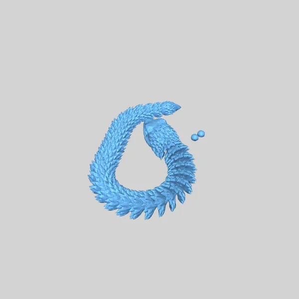 Короткая модель змеи